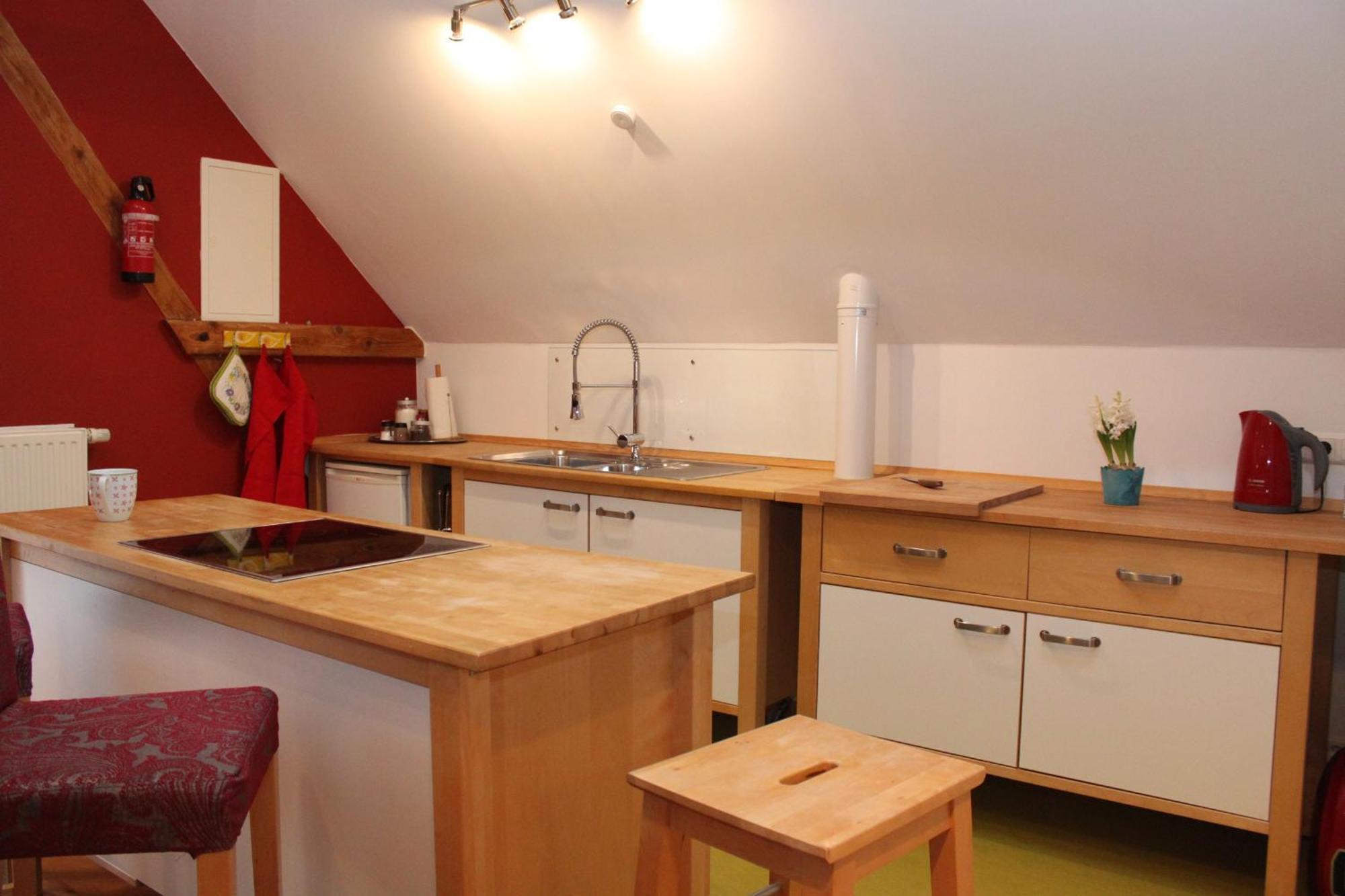 Ferienwohnung Auf Der Ruebenburg Barnsen Kültér fotó